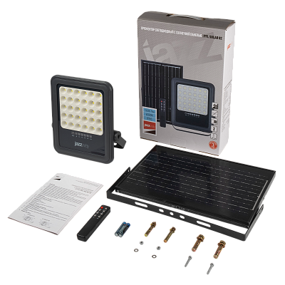 Прожектор с солнечной панелью PFL SOLAR 02 100 6500K GR IP65